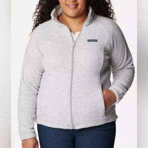 Columbia Wmn's Benton Springs™ Full Zip Fleece Jacket Size 3X $65